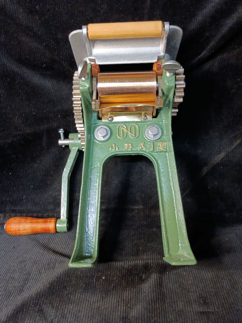 衛生的小野式製麺機1型　2.2mm レストア済み　ベース板無し