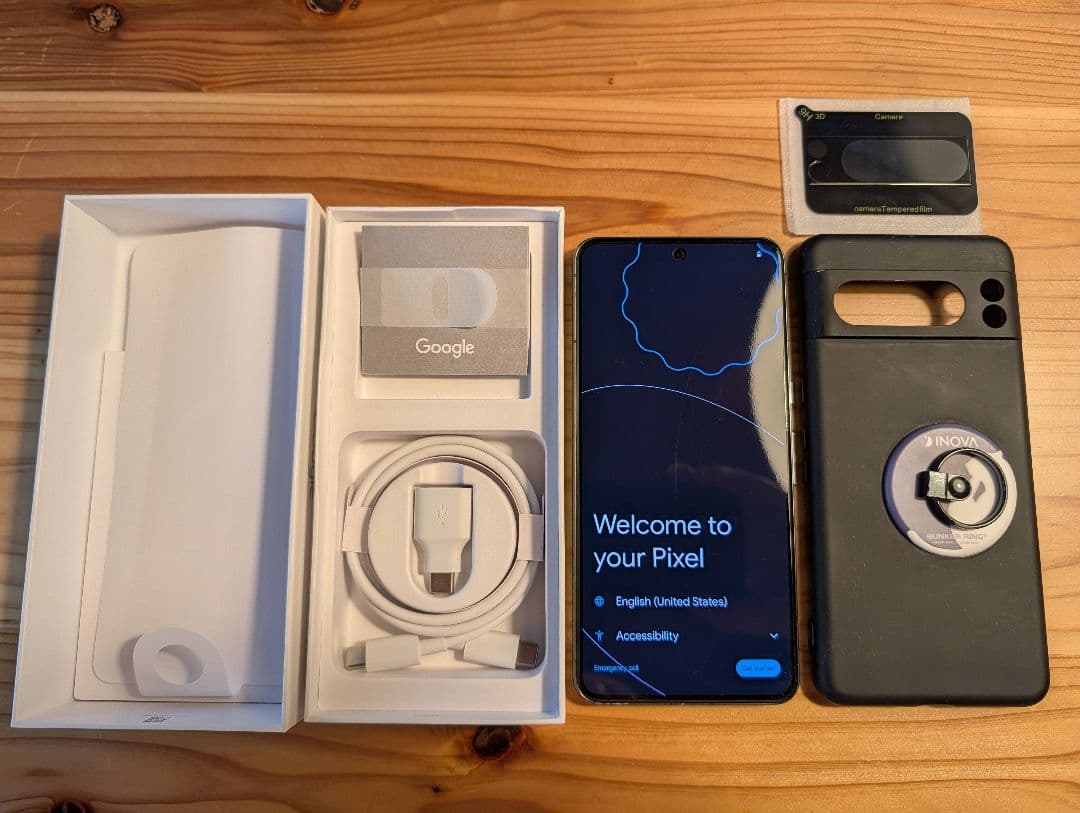 美品！Google Pixel 8 Pro Obsidian 128GB+おまけ Amazon.com: Google Pixel 8 Pro - Obsidian - 128gb. - (Verizon