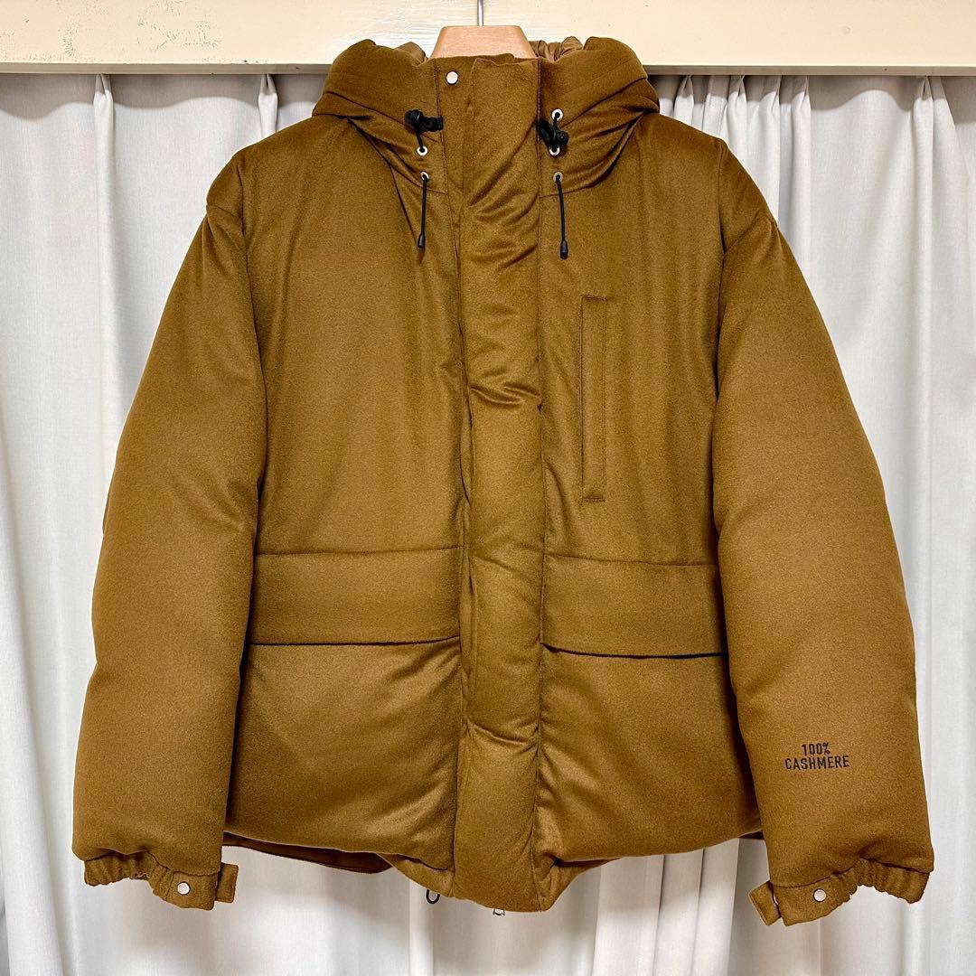 MARKAWARE カシミヤダウンジャケット ブラウンカーキ - メルカリ