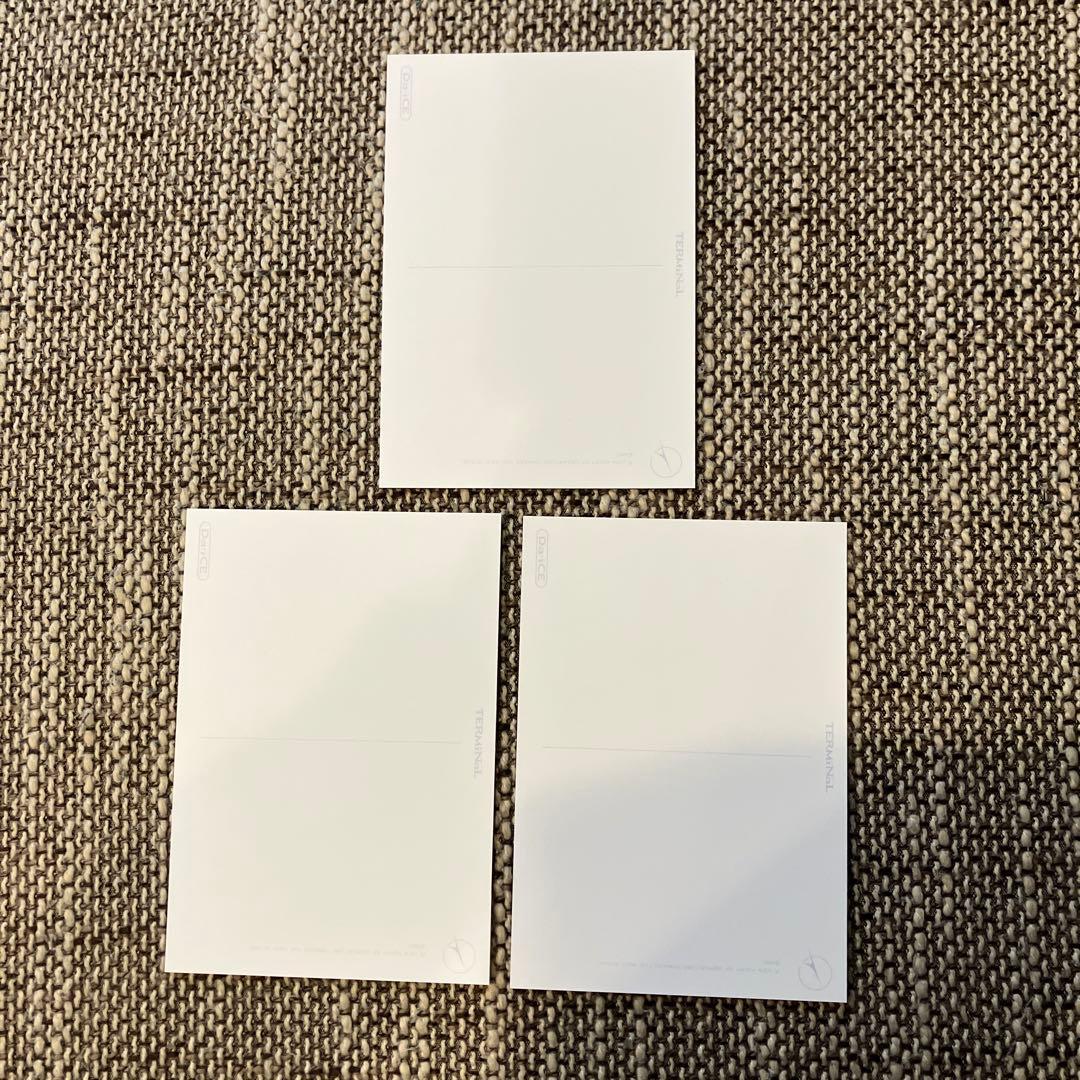 Da-iCE TERMiNAL豪華盤特典ポストカード3枚 花村想太＋後ろ姿5人