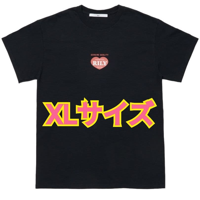 【RILY ハートロゴTシャツ ②】三代目 今市隆二 黒 XLサイズ 2026年最新】rily 今市隆二 tシャツの人気アイテム - メルカリ