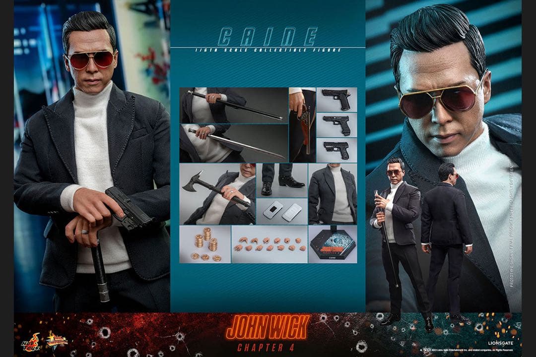 ホットトイズ ムービー・マスターピース ジョン・ウィック ケイン ムービー・マスターピース】『ジョン・ウィック：コンセクエンス』1/6