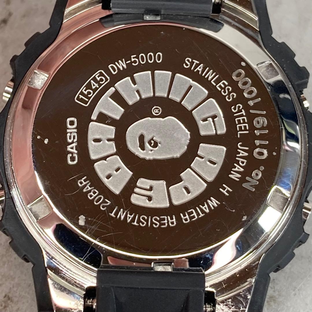 極美品 G-SHOCK DW-5000 エイプ APE コラボ 1000本限定 - メルカリ
