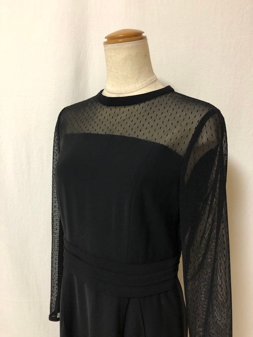 O409新品23区【APPLAUDIR】ダブルクロス ドレス38￥36300 - メルカリ