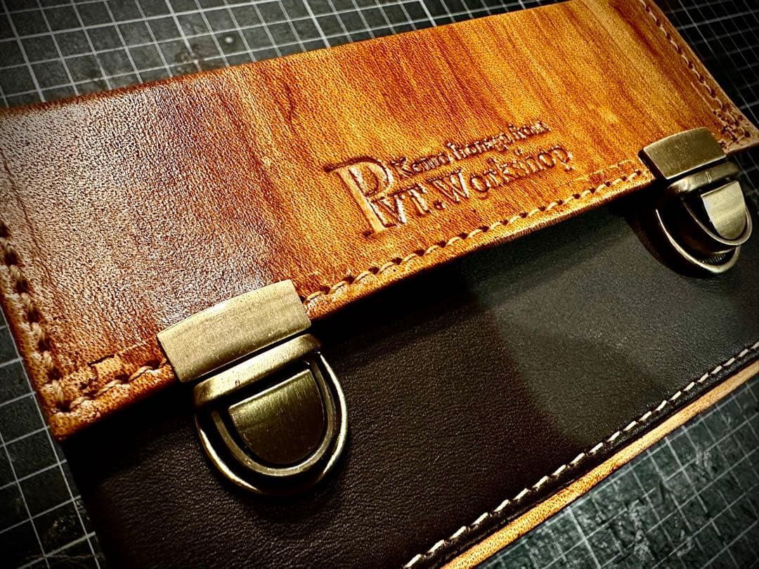 SALE!Pvt.Workshop 極 本革デッキケースダークブラウン