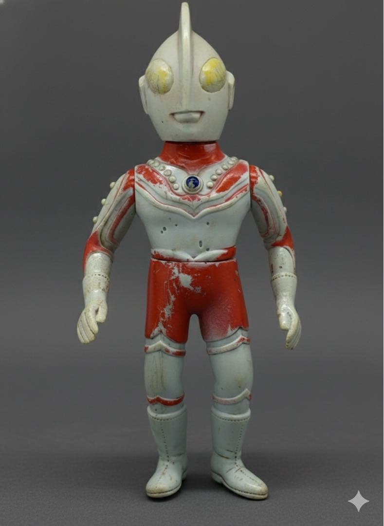 当時物】ブルマァク ウルトラマンゾフィー ミニソフビ 昭和レトロ 円谷