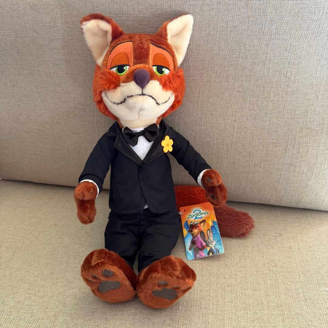 ディズニーストア ニック・ワイルド ぬいぐるみフォーマル ズートピア2