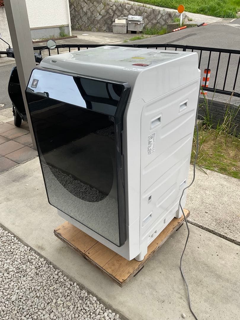 【分解洗浄済み】シャープドラム式洗濯乾燥機　ES -W113SL 2022年購入