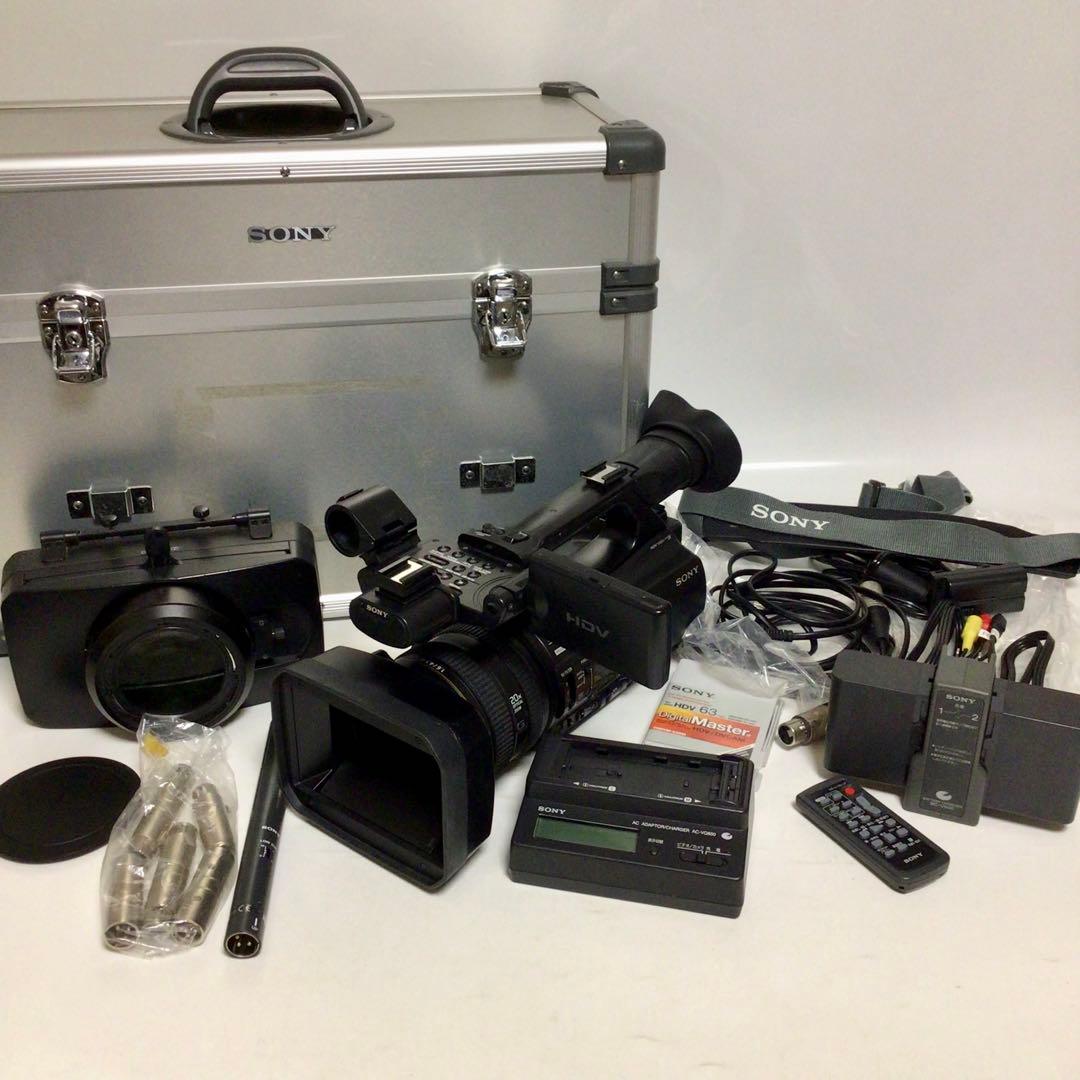 Sony HDV HVR-Z5J ビデオカメラ 本体　セット SONY HVR-Z5J HDV Camcorder Professional Video Camera Black