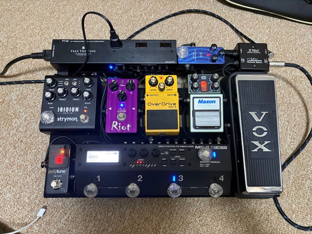 エフェクターボードセット pedal train スノコ型エフェクターボードを本気で組んでみた！～その2～｜サウンド