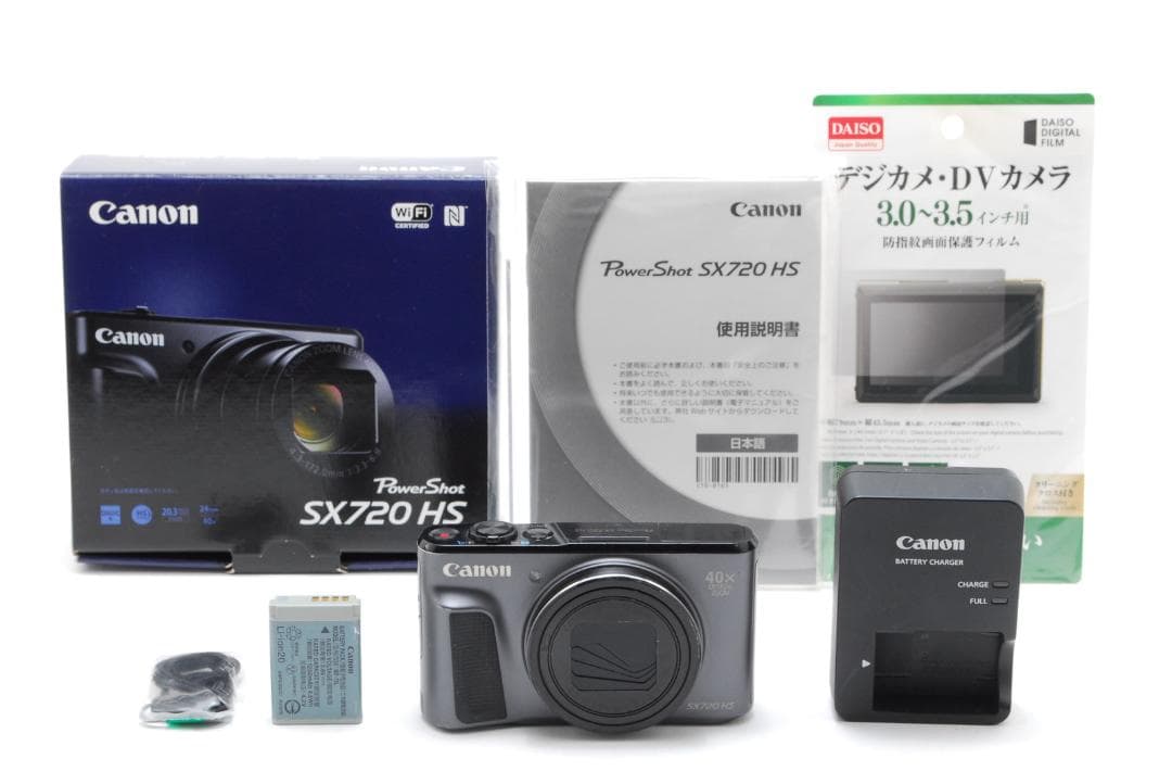 キャノン Canon PowerShot SX720 HS ブラック コンデジ Amazon.com : Canon Cameras US PowerShot SX720 HS Black : Electronics