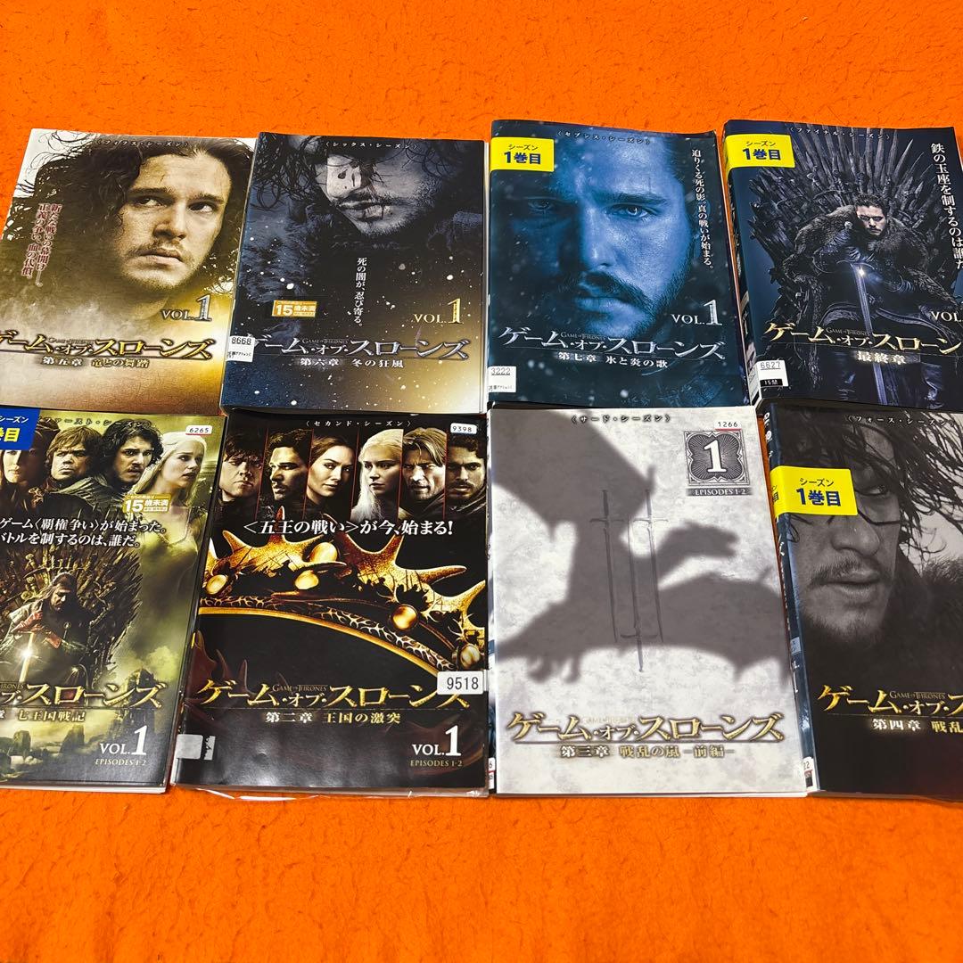 ゲーム・オブ・スローンズ （第1章 ～ 最終章）DVD 全40巻セット　全巻 Amazon.co.jp: ゲーム・オブ・スローンズ(第一章～最終章) DVD