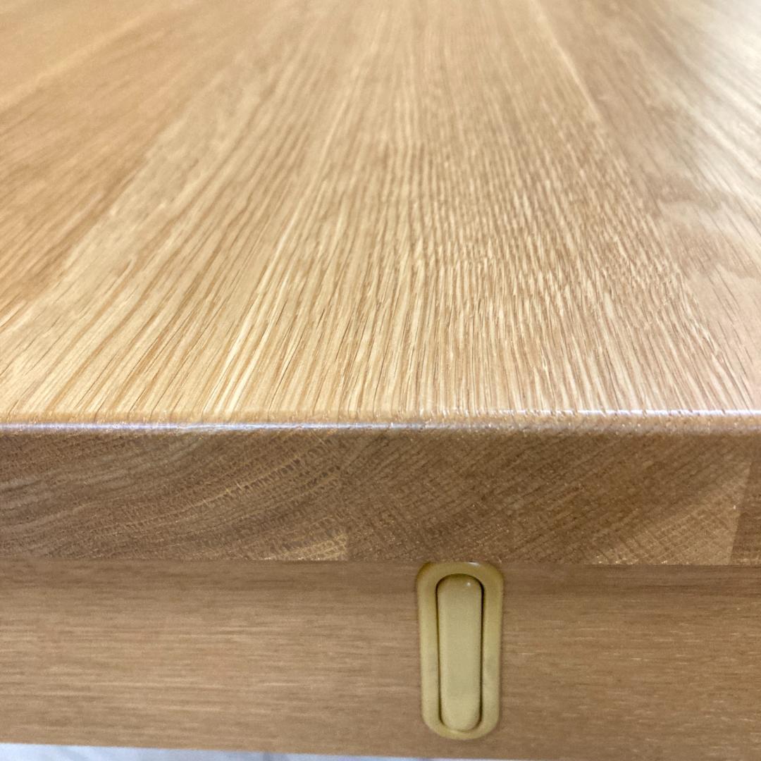 マルニ】デスク 学習机 パソコンデスク 木製 天然木