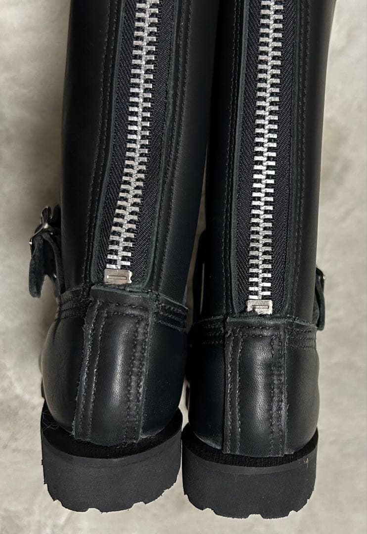 RUSSELL MOCCASIN/ロングブーツ/ZEPHYR/size5.5/黒 - メルカリ