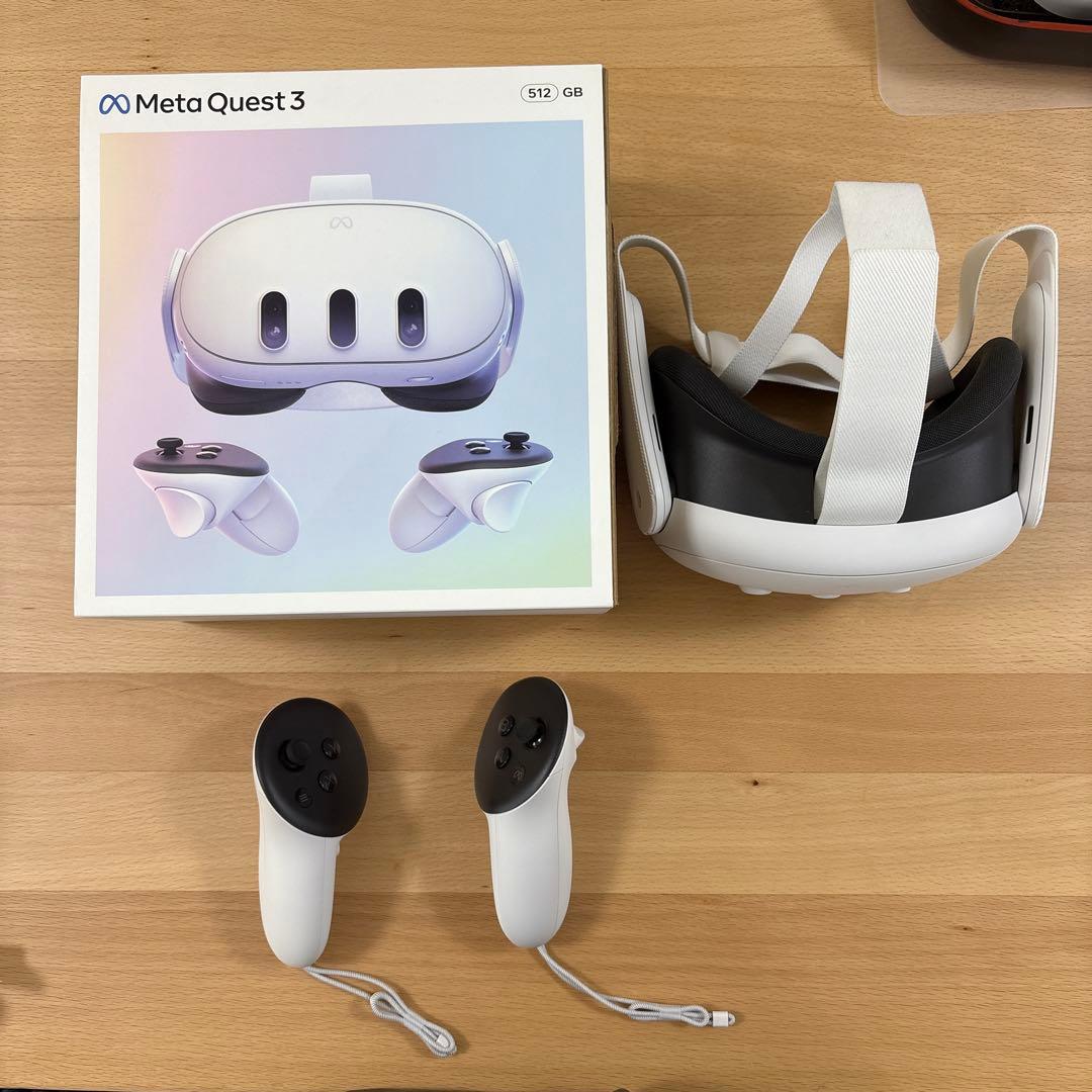 【512GB】 Quest 3&boboVRヘッドサポーター 512GB】 Quest 3&boboVRヘッドサポーター 512GB】 Quest 3&boboVR