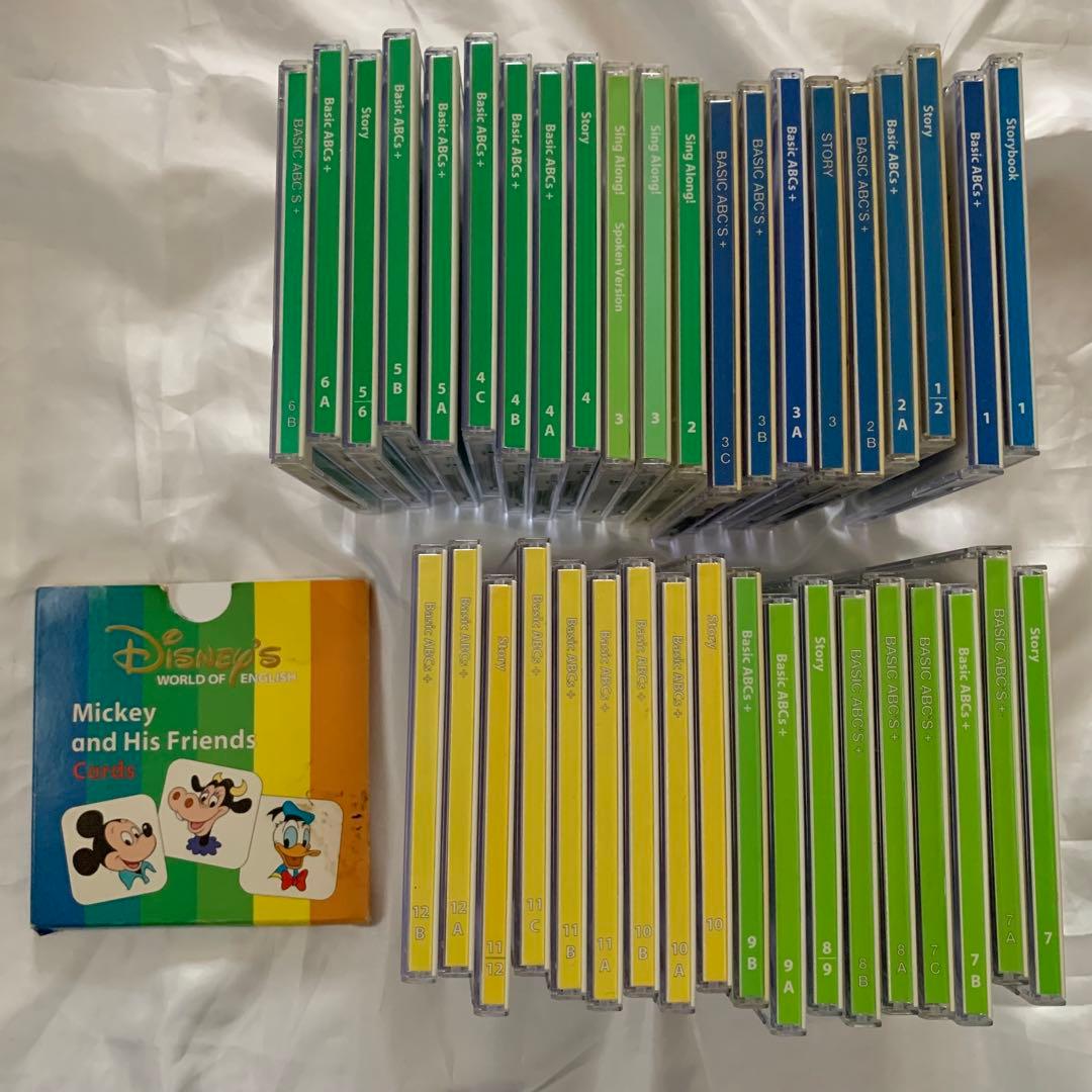 DWE ディズニー英語システム CDセット DWEディズニー英語システム シングアロングセット 本、CD，DVD