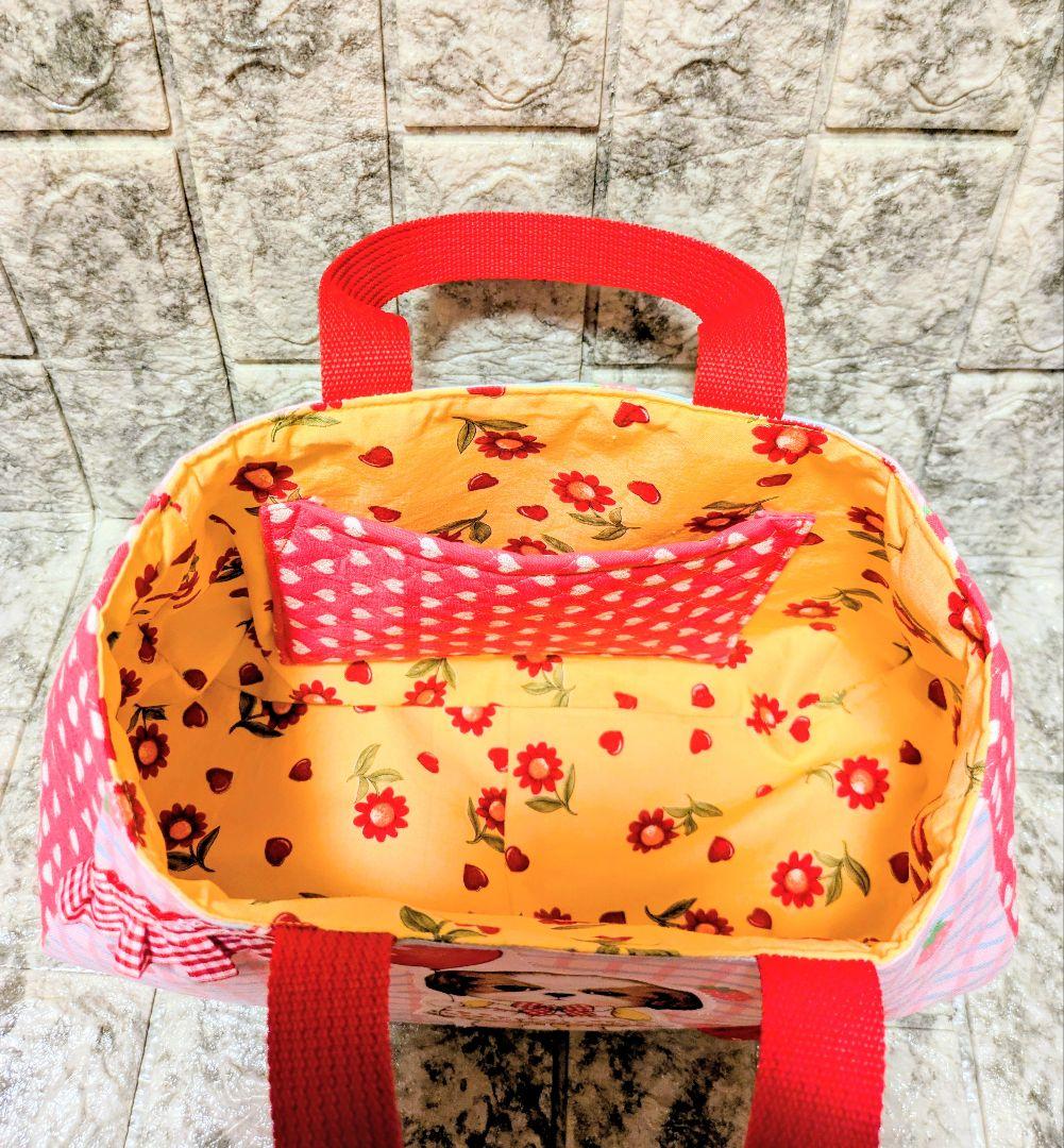 コヤンイサムチョン ラウンドトートバッグ&ファスナーポーチ あんこ