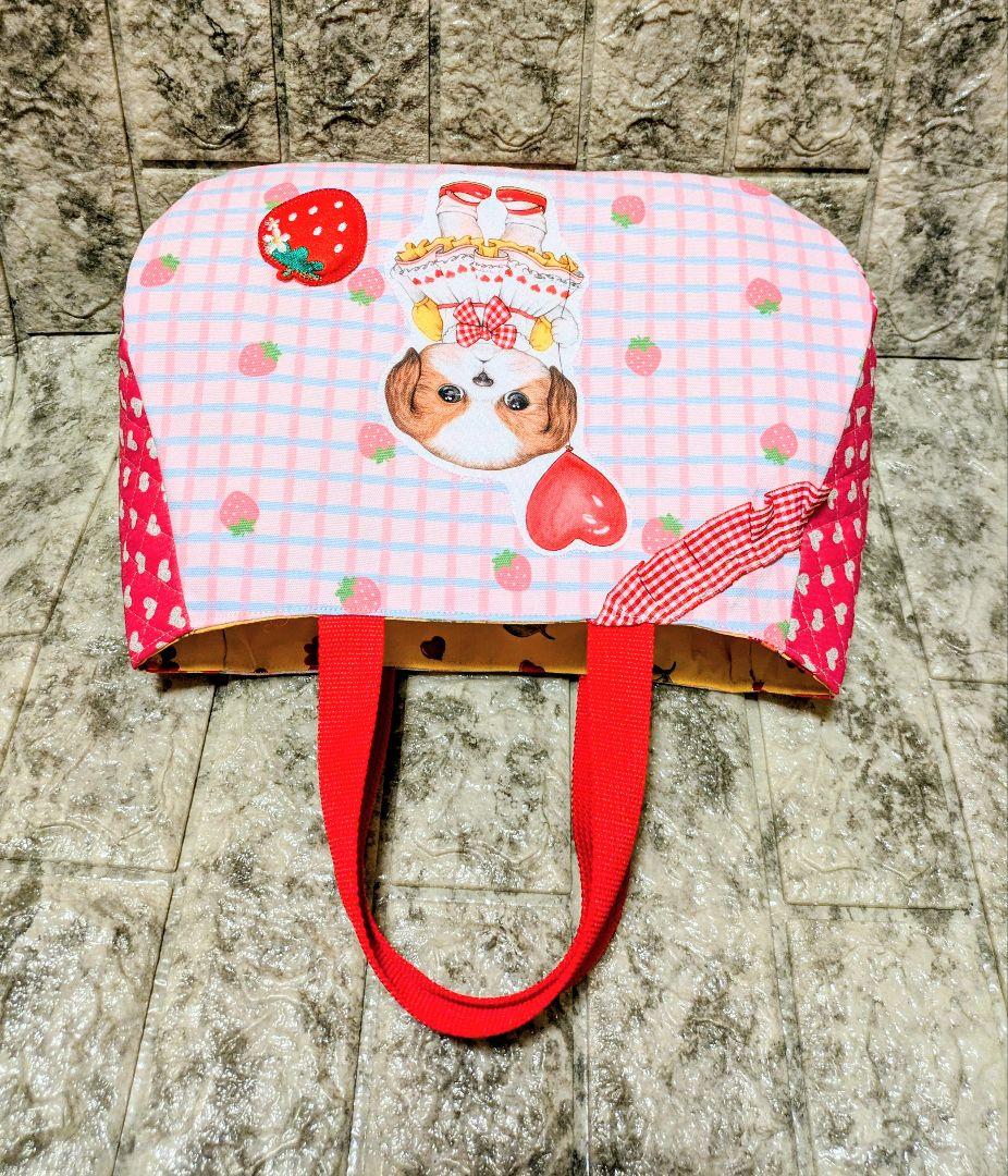 コヤンイサムチョン ラウンドトートバッグ&ファスナーポーチ あんこ