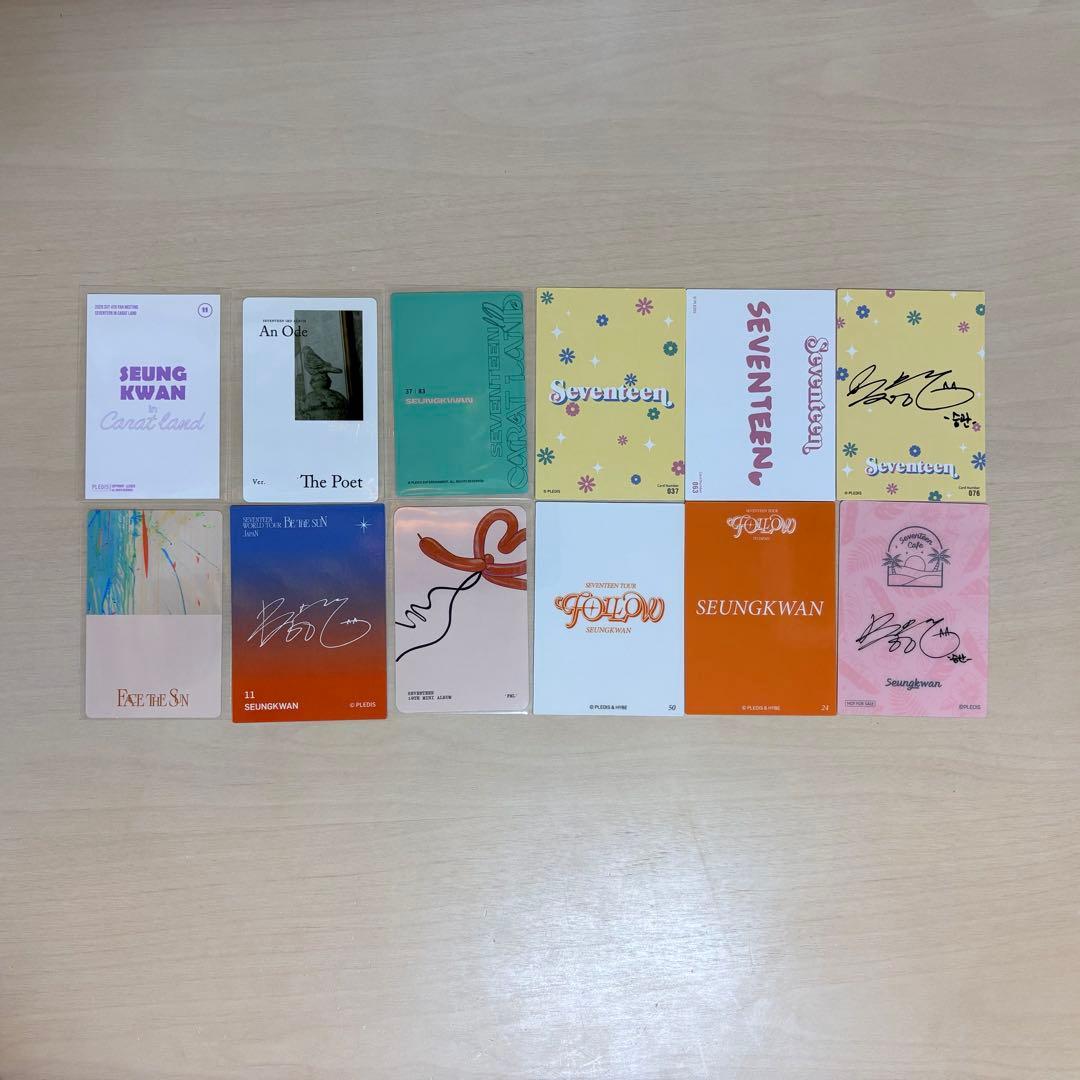 SEVENTEEN スングァン トレカまとめ売り - メルカリ