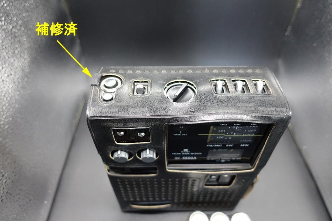 整備動作品 ソニー Newスカイセンサー ICF5500A - メルカリ