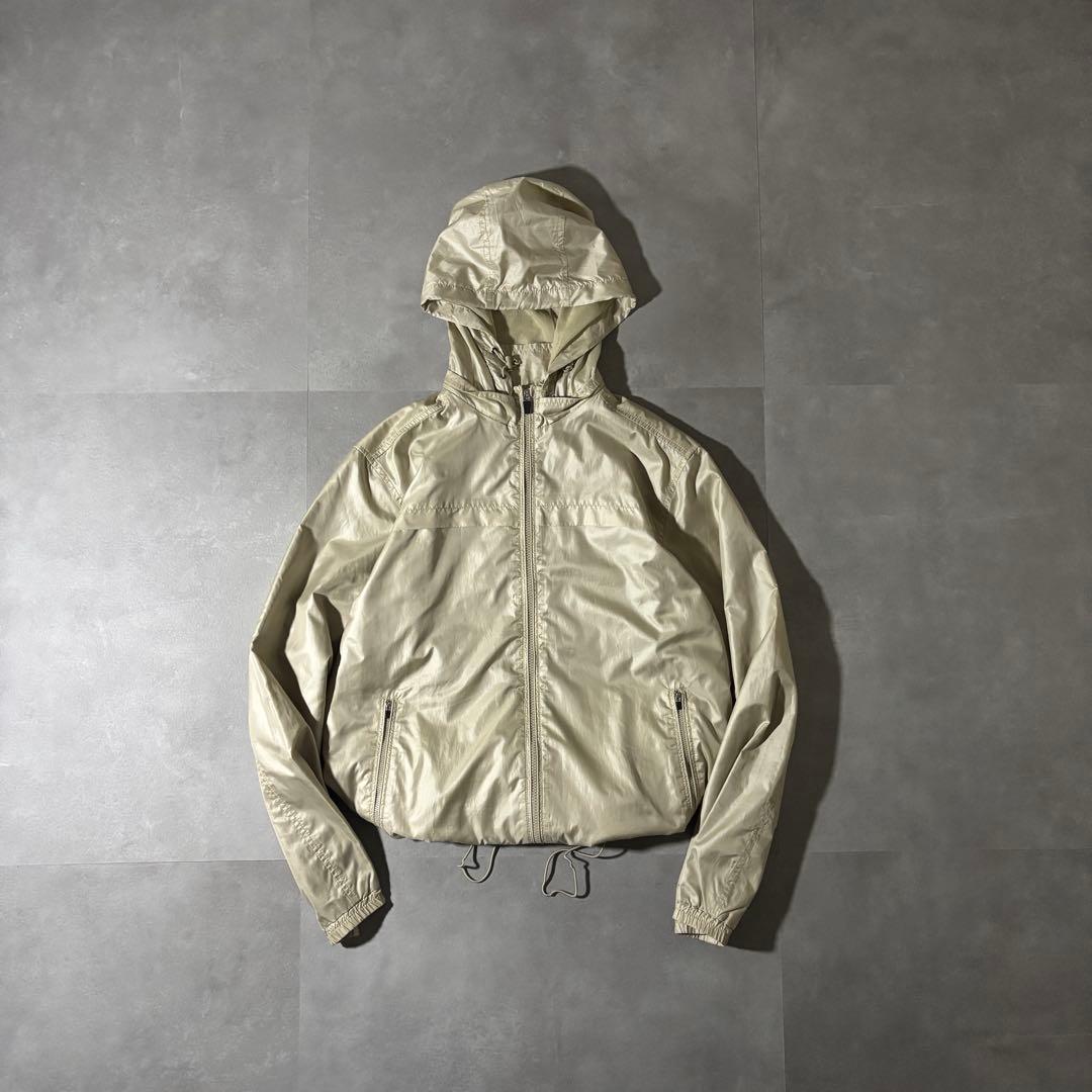 OLD UNIQLO shell jacket hooded ドローコード - メルカリ