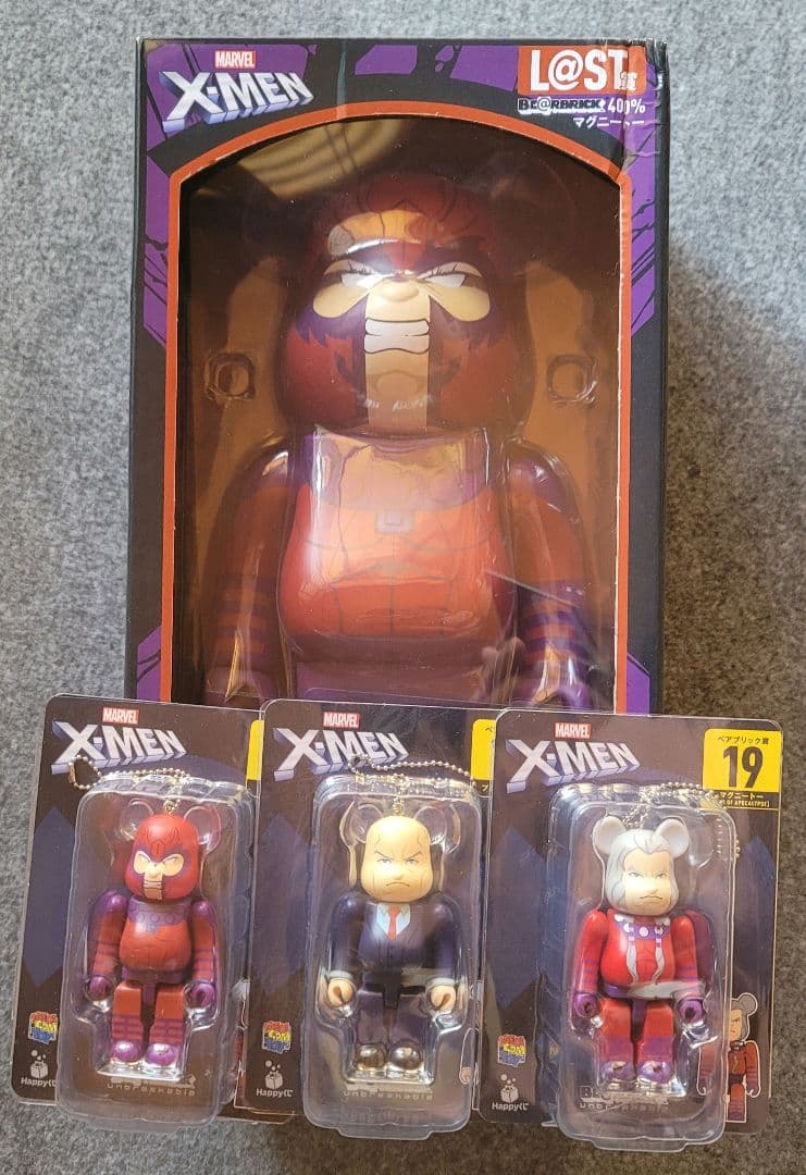 BE@RBRICK マグニートー 400% ベアブリック フィギュア ラストワン