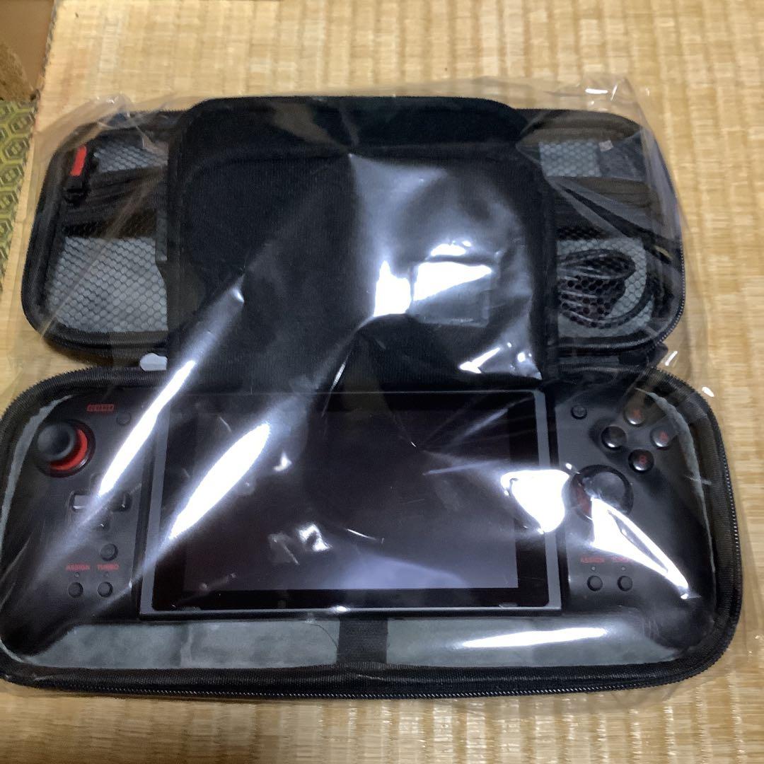 最終値下げ　Switch本体　旧型　グリップコントローラ グリップコントローラー for Nintendo Switch クリアブラック【買取