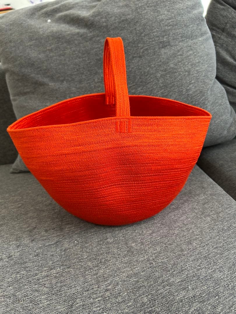 ヨシノヤシマチ シルクかごバッグ yoshinoyashimachi silk cotton カゴバッグ・s | ぶどうのたね