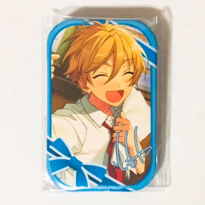 新品☆あんスタ☆Ra*bits【真白友也】一番カフェ☆スクエア☆缶バッジ