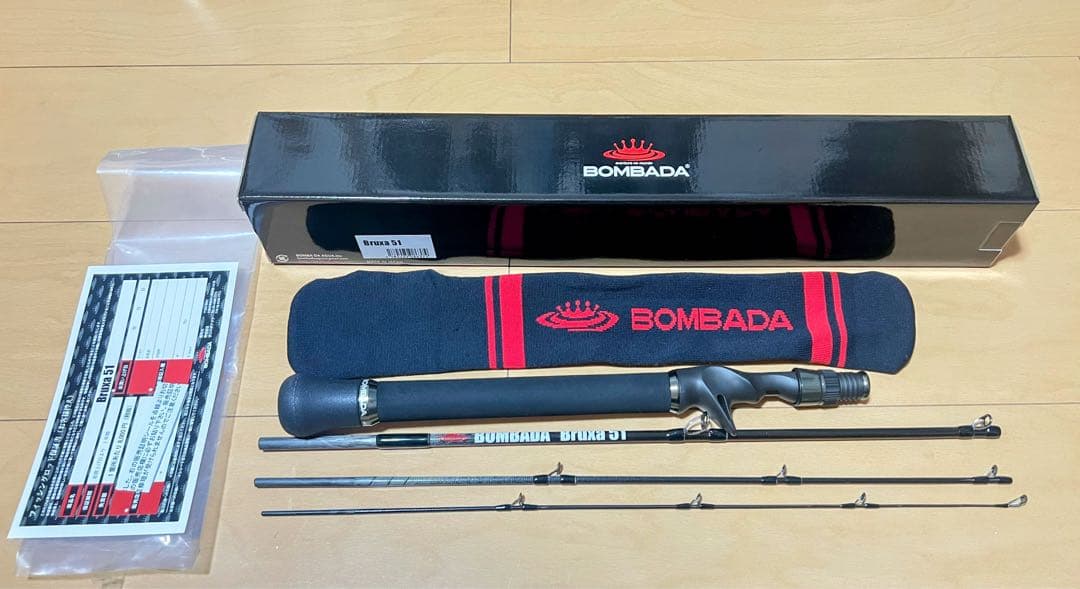 ボンバダ ブルーシャ51 BOMBADA Bruxa51 楽天市場】BOMBADA ボンバダ ブルーシャ 51 パックロッド Bruxa 51