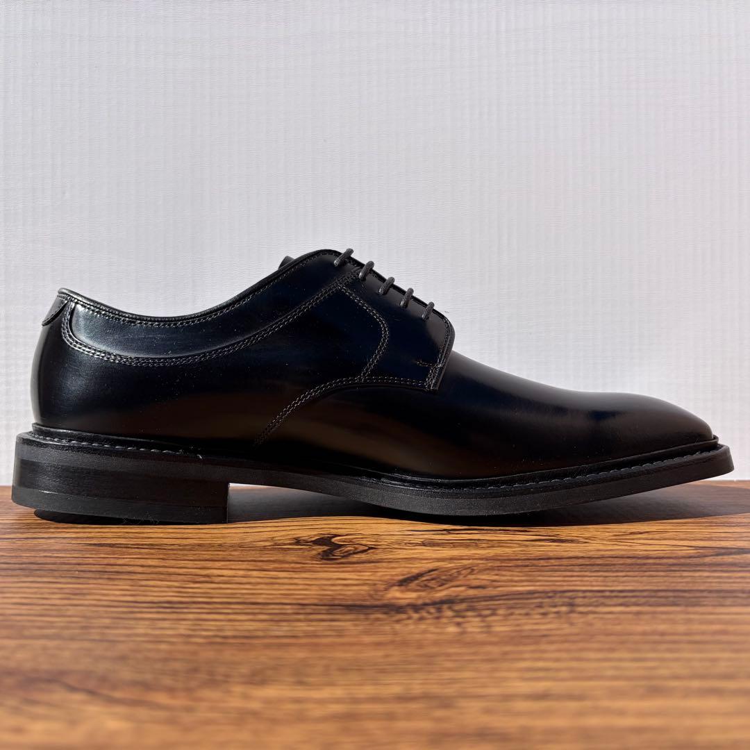 【未使用】REGAL リーガル プレーントゥ 25.5cm 黒 外羽根 革靴