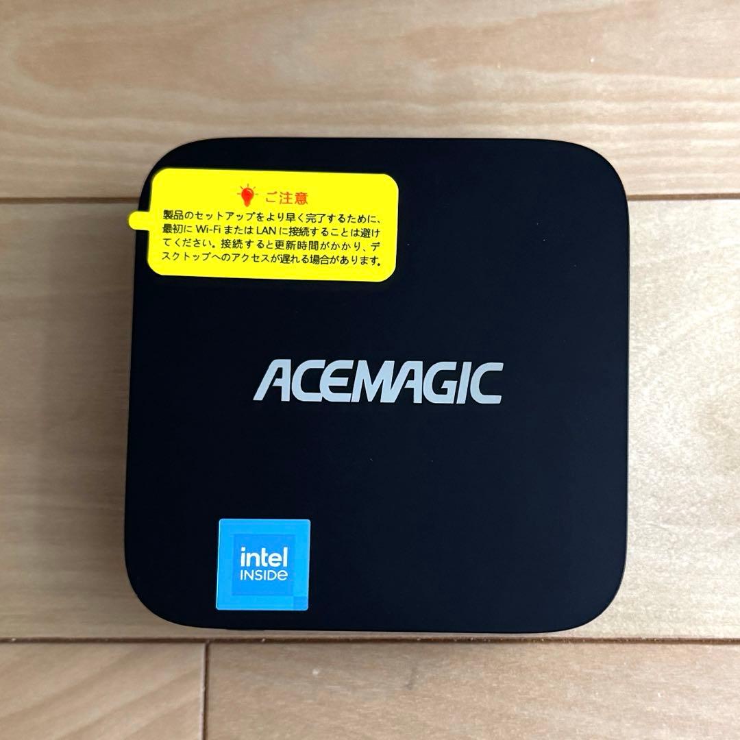ACEMAGIC Vista Mini V1 ミニPC ブラック 2万円以下のミニPC「ACEMAGIC Vista Mini V1」を買ってみた