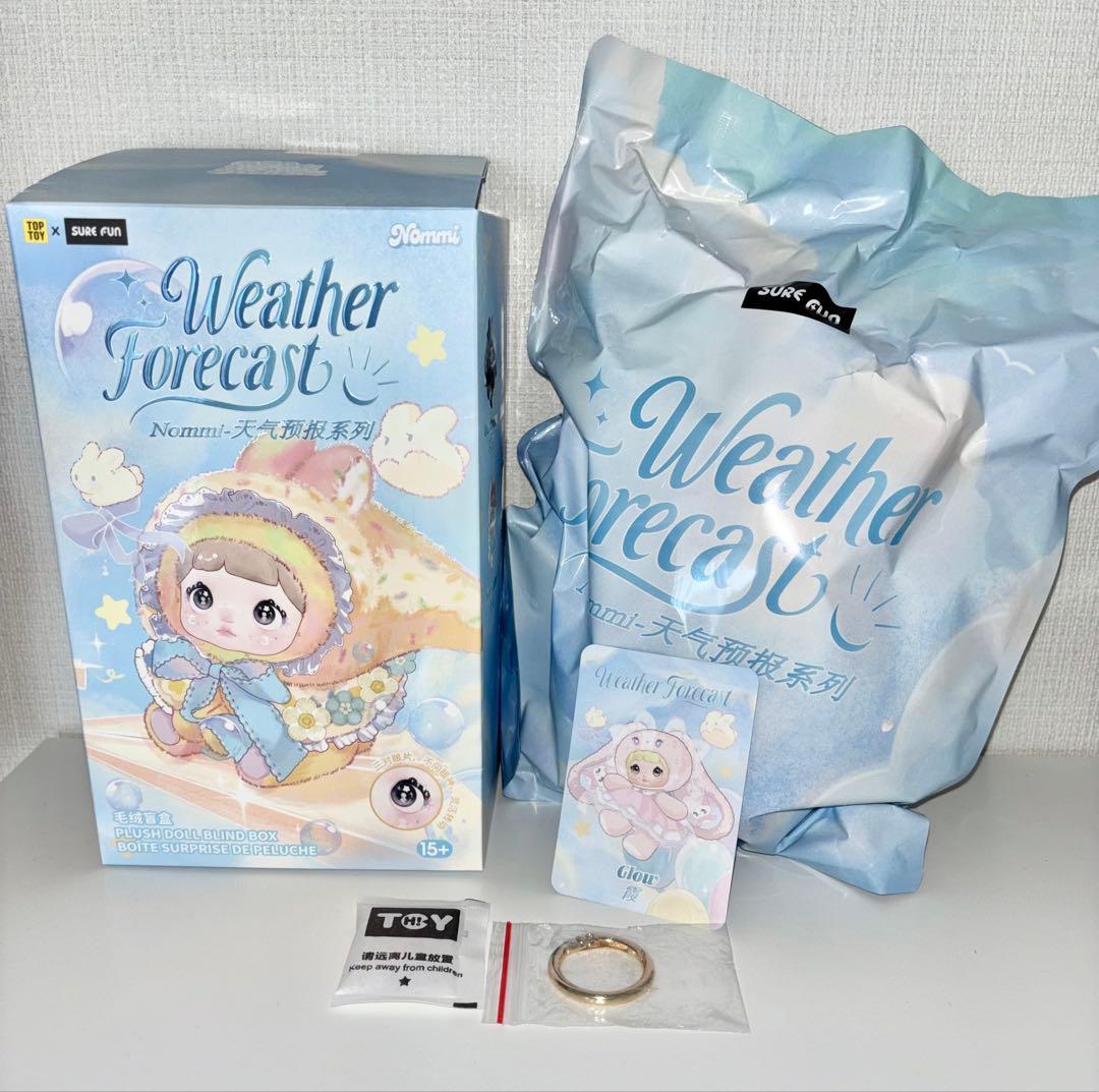 Nommi ノミちゃん 天気予報シリーズ ぬいぐるみ シークレット 霞