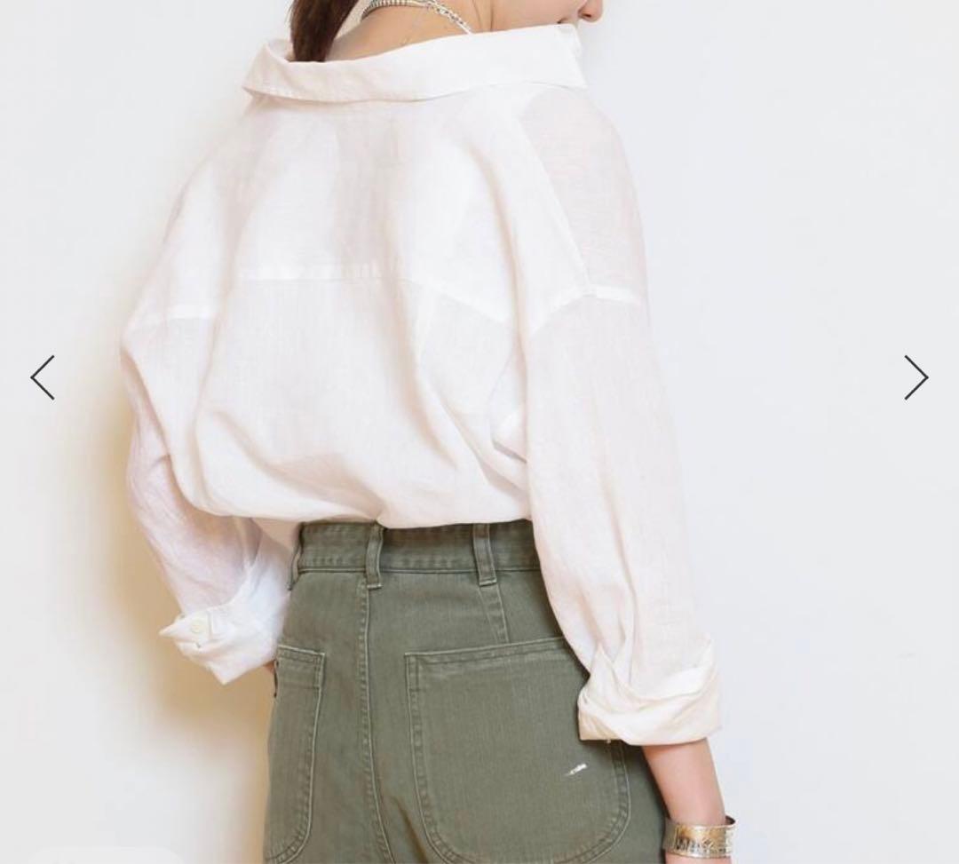 ドゥーズィエムクラス 2025SS Linen シャツ 白 - メルカリ