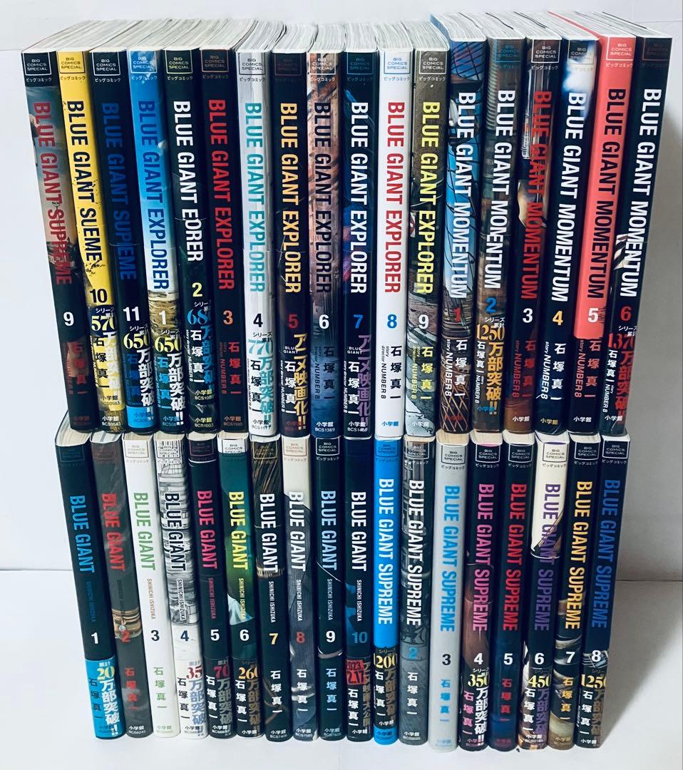 BLUE GIANT ブルージャイアント　全巻セット　合計36冊 BLUE GIANT ブルージャイアント 全巻セット 合計36冊｜Yahoo!フリマ