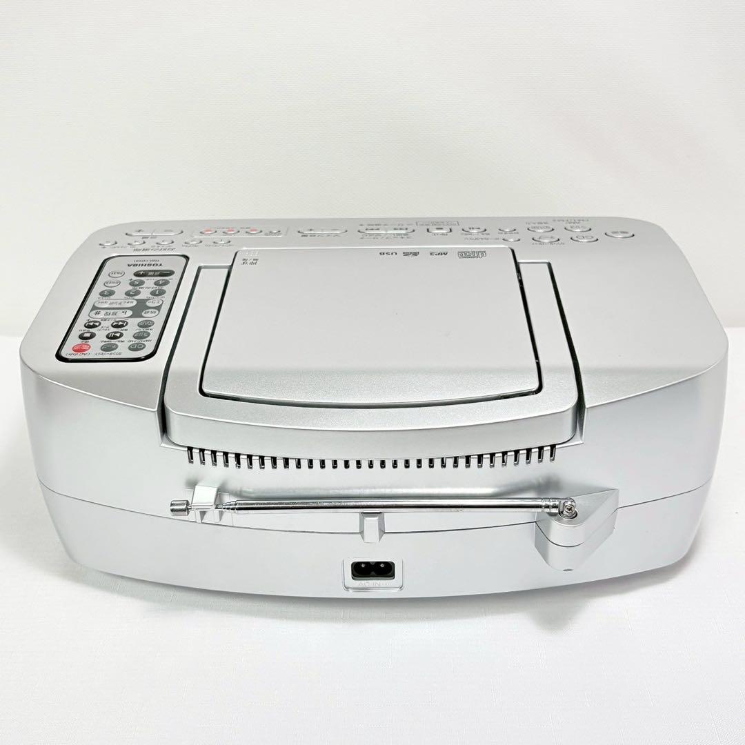 展示品 東芝 SD USB CDラジカセ シルバー リモコン付 TY-CDX91 - メルカリ