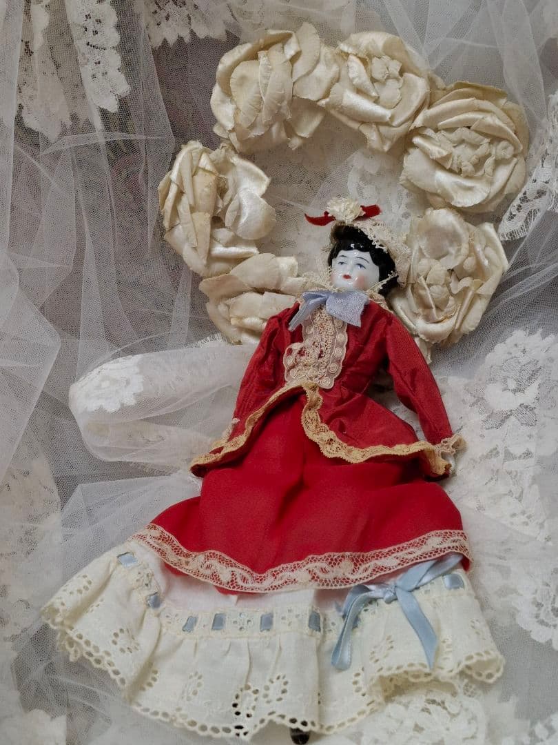 アンティーク★チャイナヘッドドール★ビスクドール★アンティーク雑貨ジュモードイツ アンティーク☆チャイナヘッドドール☆ビスクドール☆アンティーク雑貨