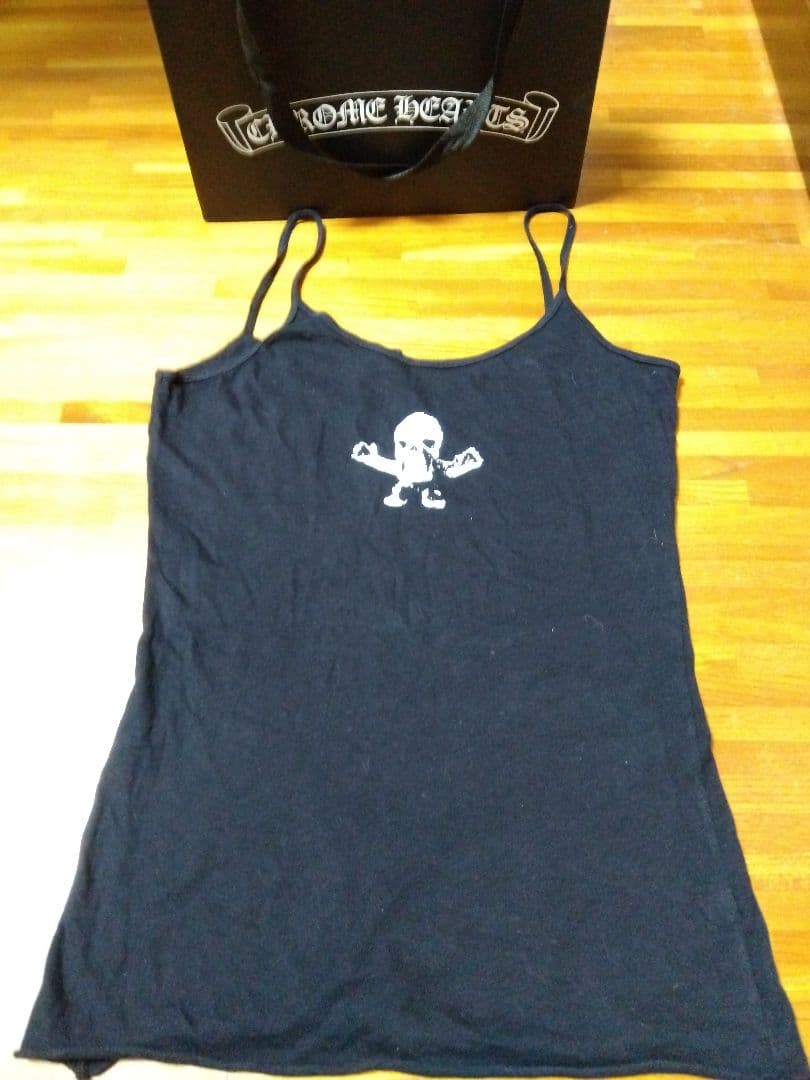 CHROME HEARTS　クロムハーツ　キャミソール　USA製　L 中古・古着通販】CHROME HEARTS (クロムハーツ) ロゴプリント