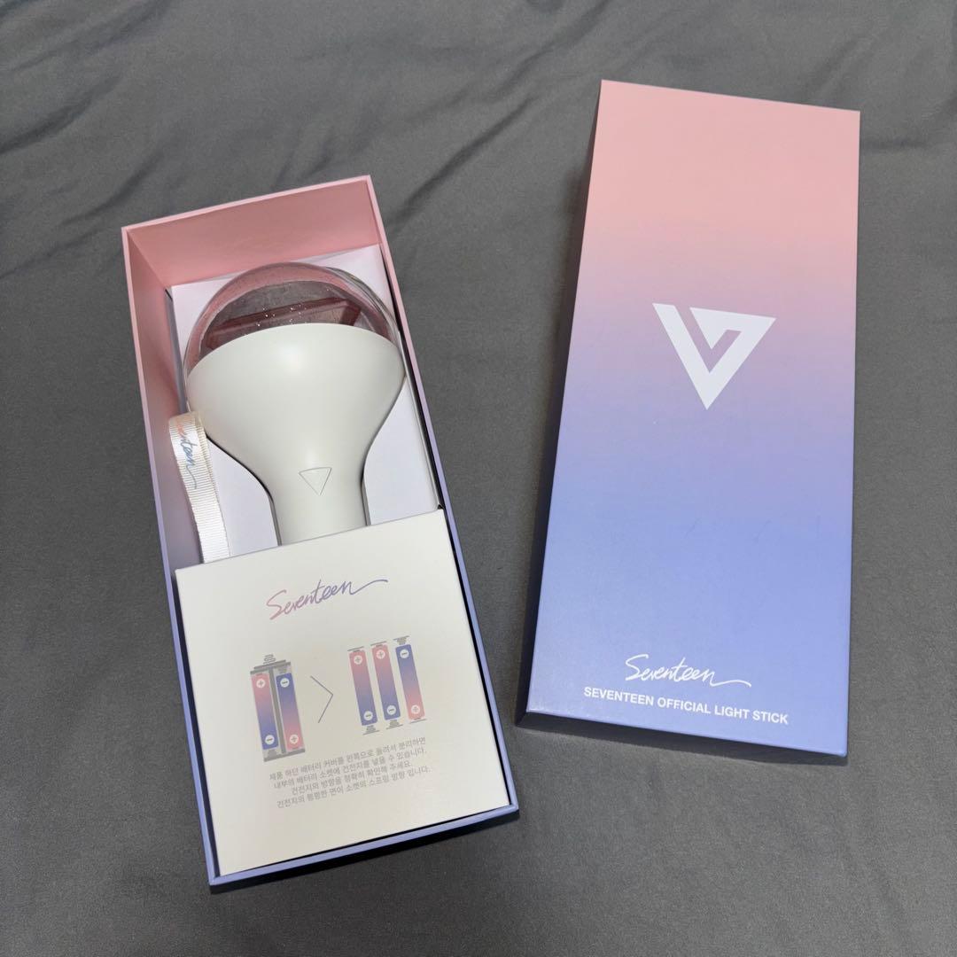 SEVENTEEN セブチ ver.1 カラット棒 公式 ペンライト 初代 - メルカリ