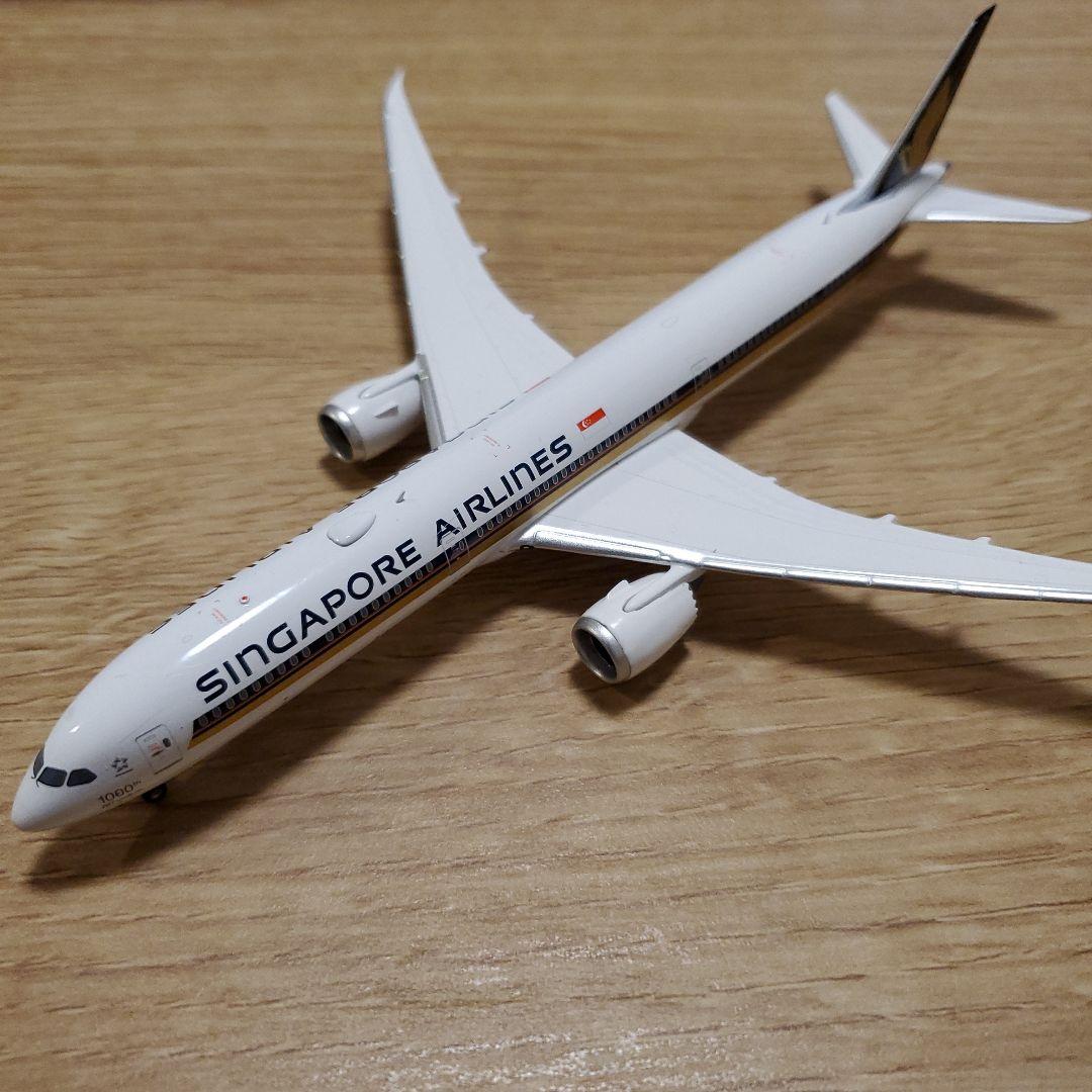 飛行機模型 シンガポール航空 B787-10 1000th 787 - メルカリ
