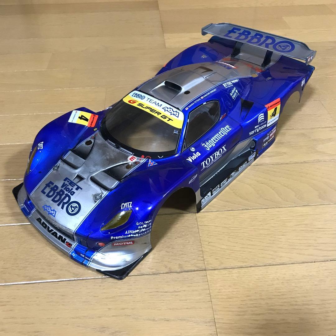 タミヤ　1/10 EBBRO ラジコンボディ　中古 タミヤ 1/10 マッハ号 マッハ車検 EBBRO ラジコン 中古ボディ｜Yahoo