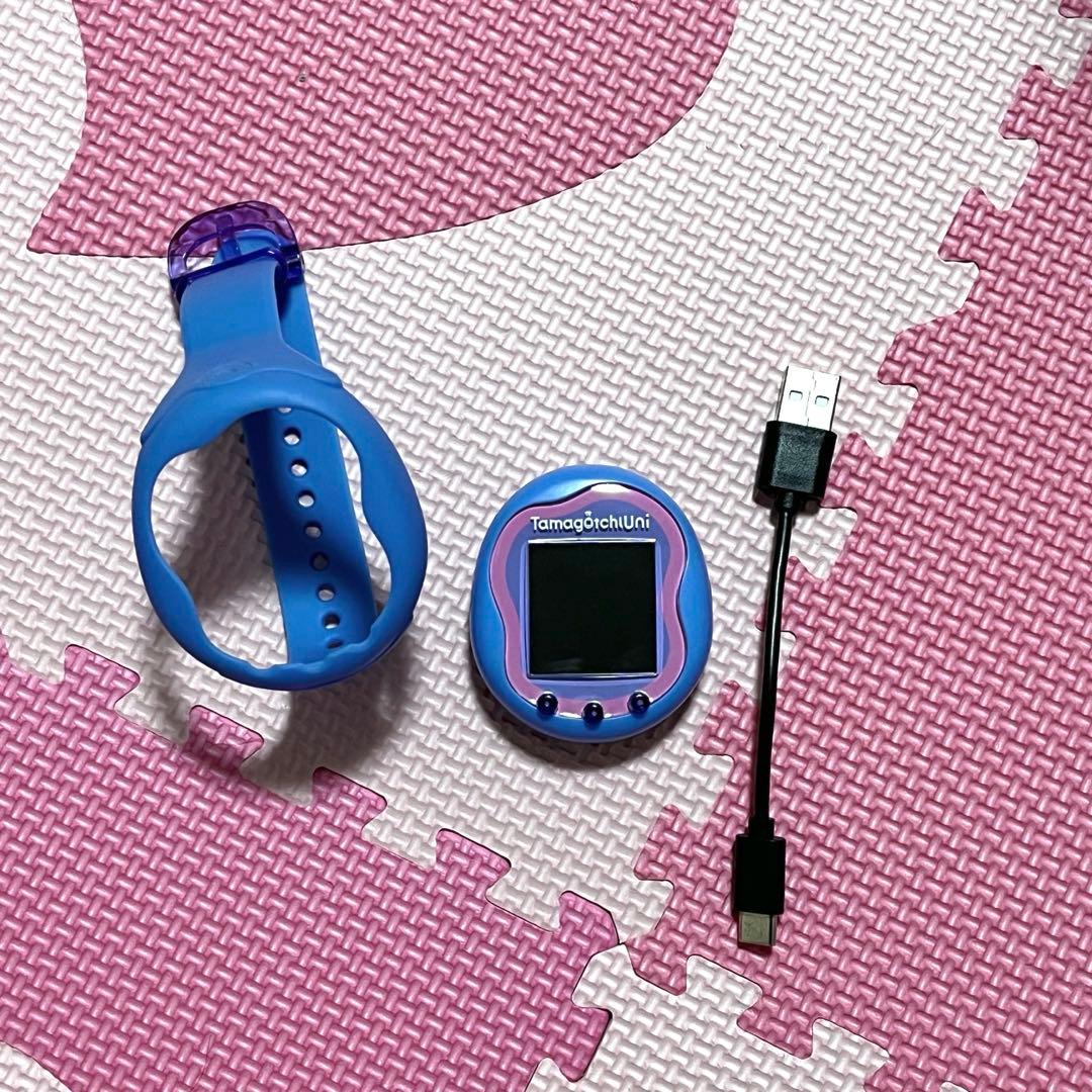 たまごっちuni ブルー バンダイ BANDAI Tamagotchi Uni Blue（たまごっち ユニ ブルー） の