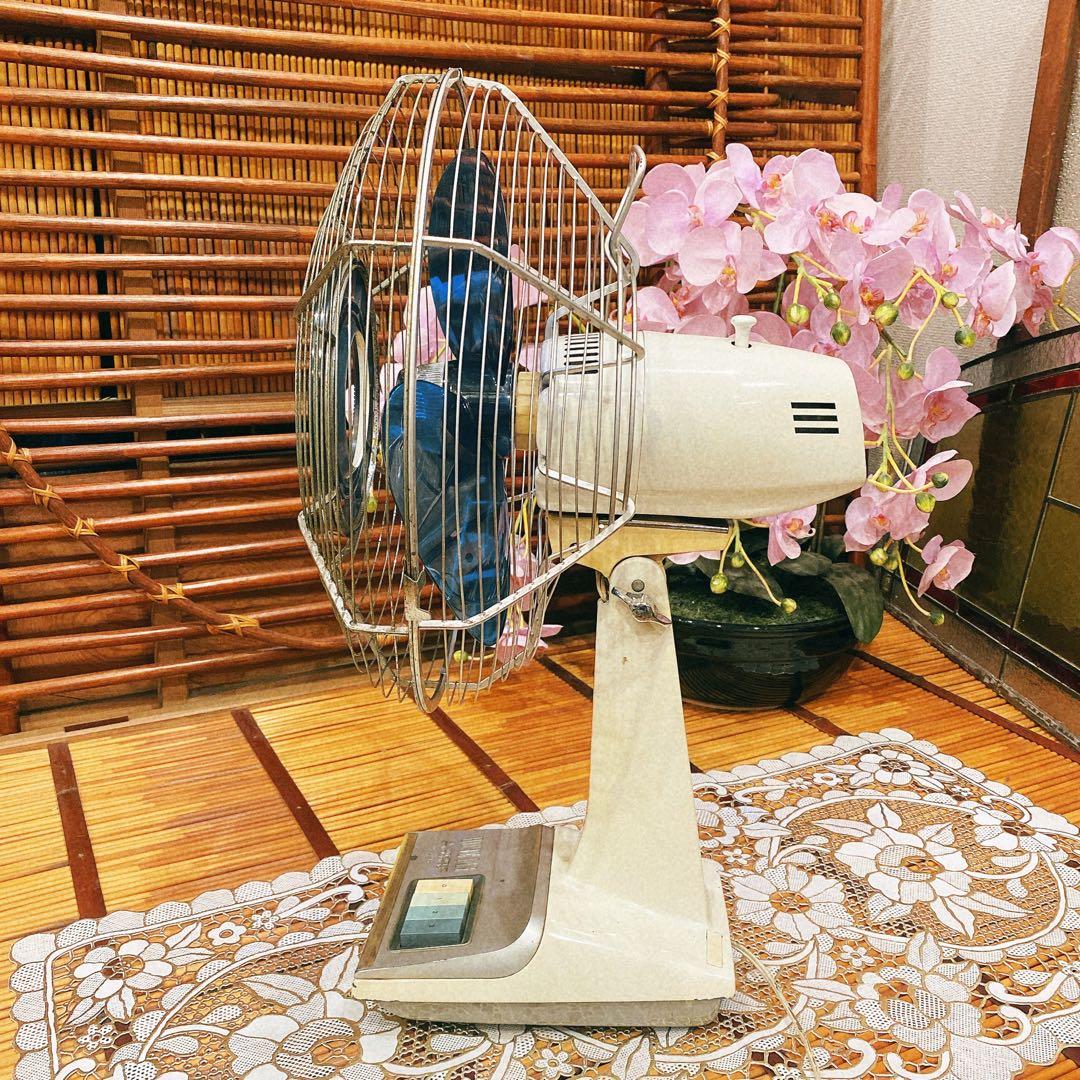 ジャンク 三菱 扇風機 D30 昭和レトロ 当時物 インテリア ビンテージ