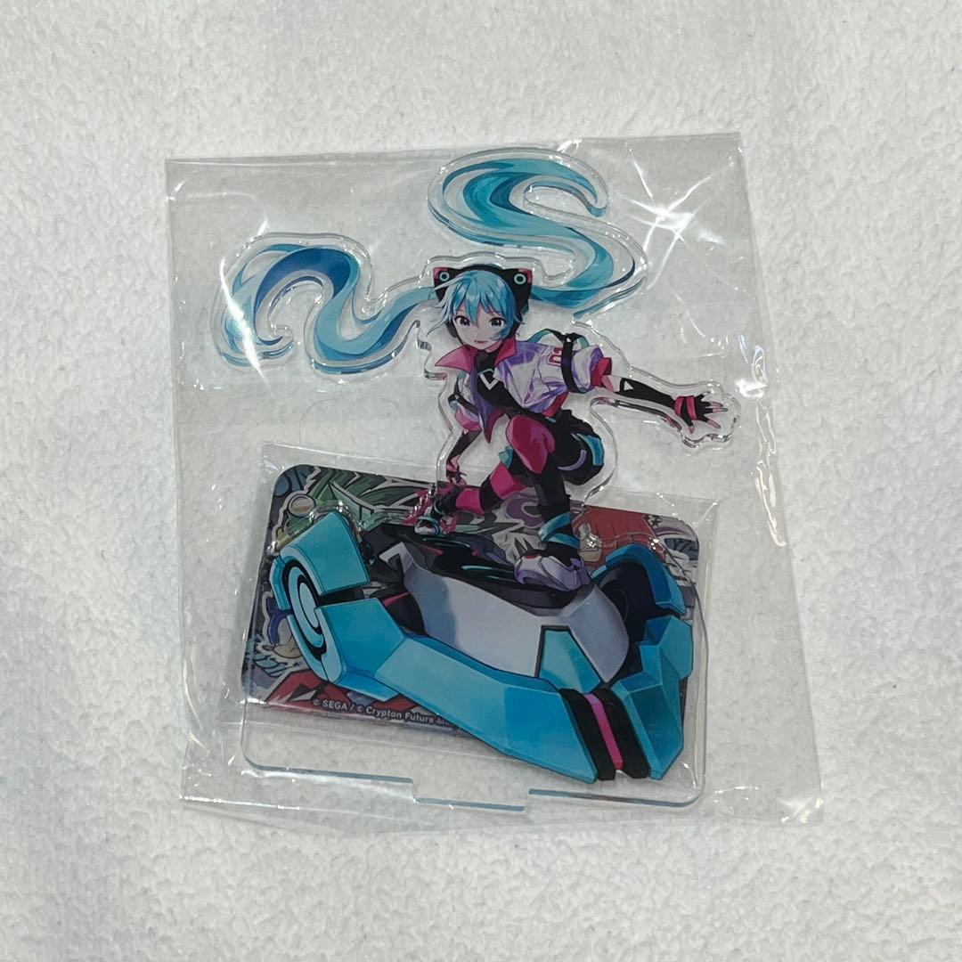 激レア】初音ミク × ソニックレーシング コラボ アクリルスタンド