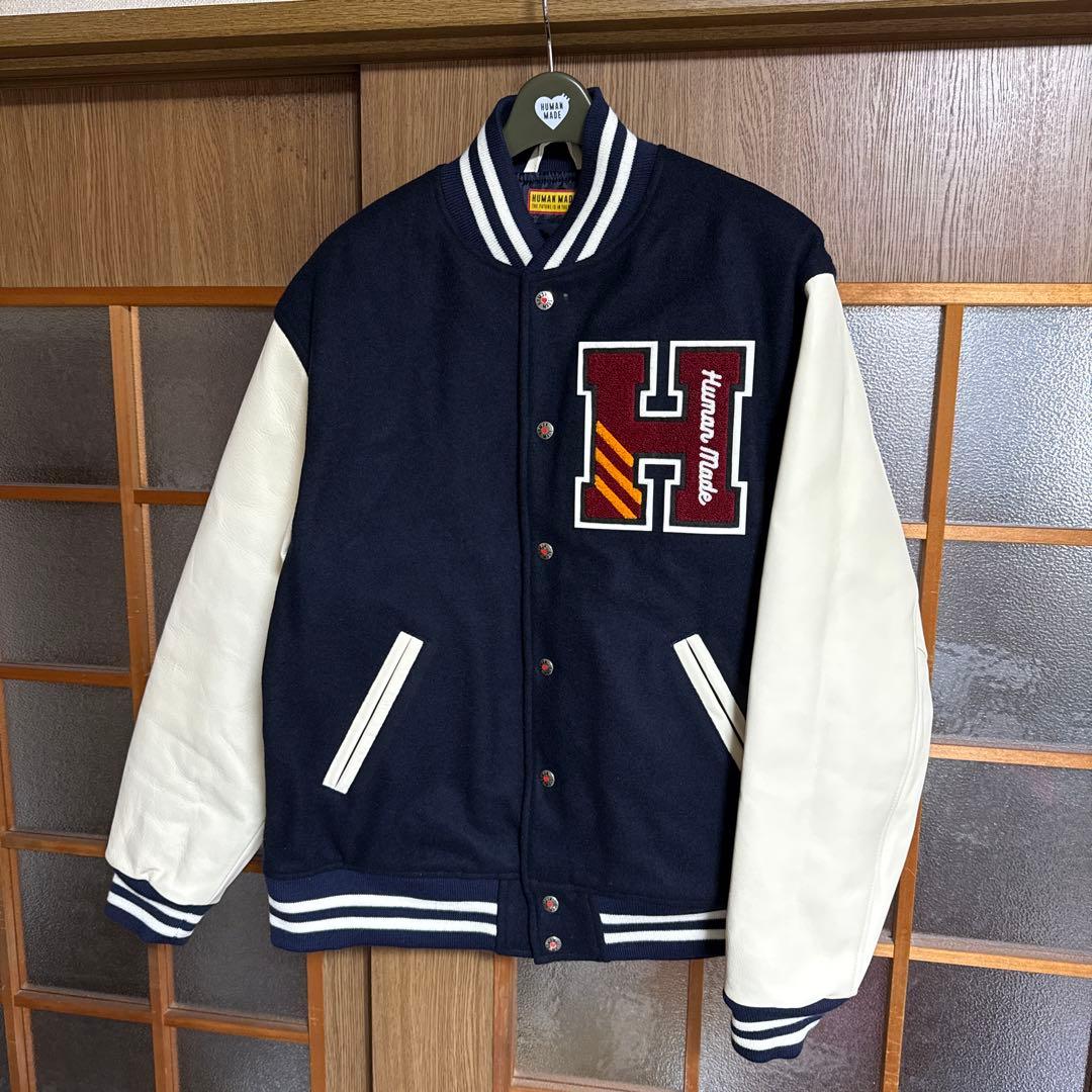 今期 新作 HUMAN MADE スタジャン (L) NIGO KENZO - メルカリ