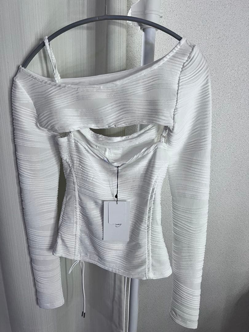 MELT THE LADY lace up layered corset - メルカリ