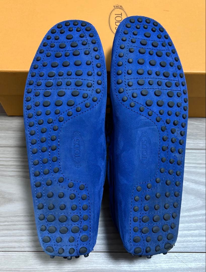 【美品】Tod's スエード ゴンミーニ ドライビングシューズ 26.5cm