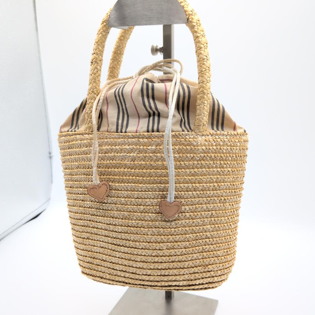 良品✨　バーバリー ハンドバッグ かごバッグ ノヴァチェック ストロー ベージュ 楽天市場】【バッグ】BURBERRY バーバリー ブルーレーベル ノバ
