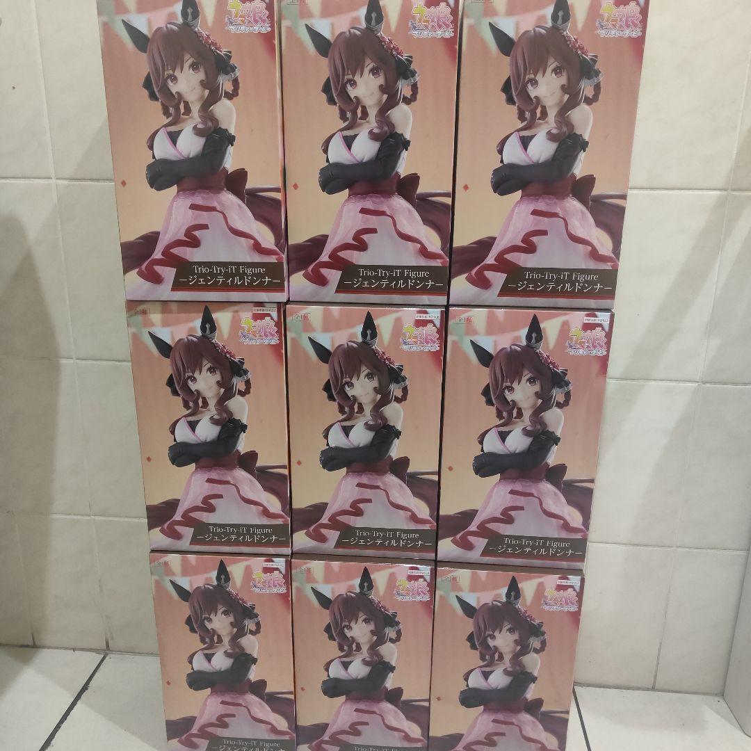ラウンドワン限定 ウマ娘 フィギュア ジェンティルドンナ 9体セット ROUND1限定フィギュア」プロジェクト『ウマ娘 プリティーダービー