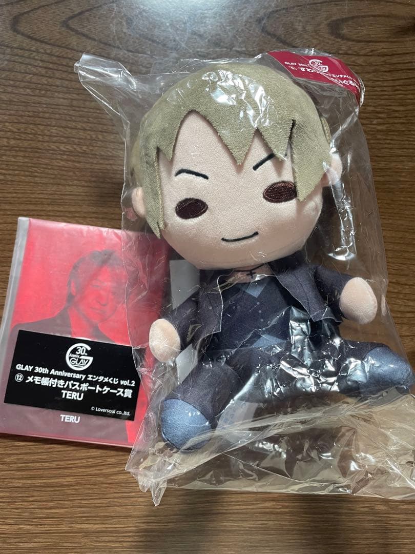 GLAYエンタメくじ vol.2 すわりんこぬいぐるみ TERUセット - メルカリ